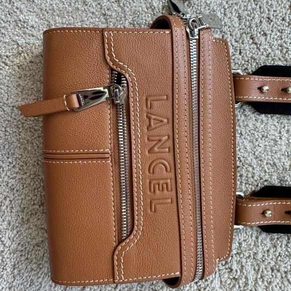 Lancel French Crossbody Leather Bag - Picture 3 of 12